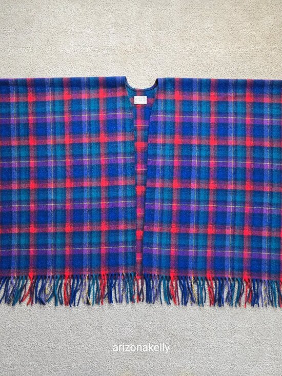 Pendleton Accessories - Vintage Pendleton WOOL Wrap Colorful Plaid Thick Excellent Condition